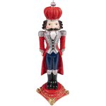 Clayre & Eef Dekorace Louskáček v červeném obleku - 8*8*24 cm - Clayre & Eef – Hledejceny.cz