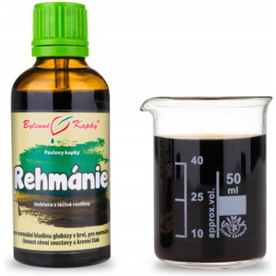 Bylinné kapky Rehmánie tinktura 50 ml