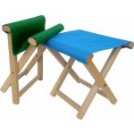 Bohemia Sport sedačka dřevěná Malý rybář červená – Sleviste.cz