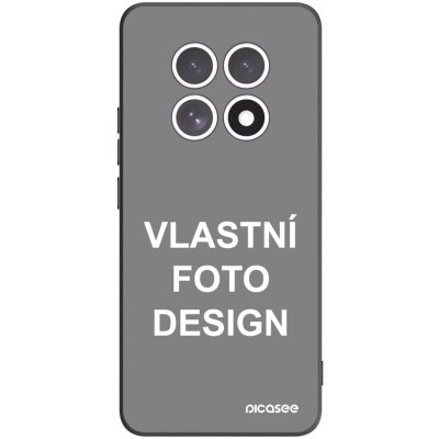 Picasee silikonový černý obal pro Xiaomi Redmi Note 15 - Vlastní design/motiv – Zboží Živě