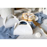 Krabičky na výslužky s perlovými květy – Zboží Dáma