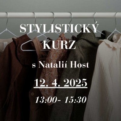 Eventy PURE DISTRICT Stylistický kurz s Natálií Hostačnou 12.4.2025 13:00 - 15:30 – Zboží Mobilmania