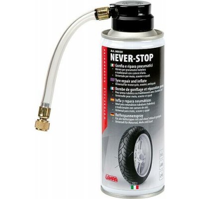 NEVER STOP Sprej na opravu pneu 200ml | Zboží Auto