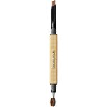 Makeup Revolution PRO Rockstar oboustranná tužka na obočí s kartáčkem Soft Brown 0,25 g – Zbozi.Blesk.cz