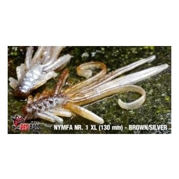 Redbass Nymfa Nr. 1 XL Brown/Silver 13cm