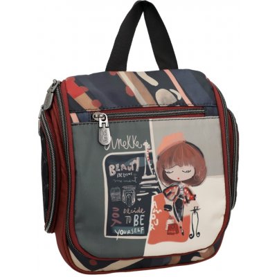 Anekke skládací kosmetická taška Mademoiselle – Zboží Mobilmania