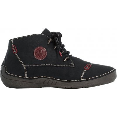 Rieker polokozačky 52502-00 schwarz – Zboží Mobilmania