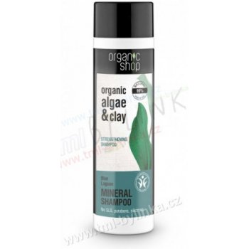 Organic Shop šampon Modrá laguna síla o obnova vlasů 280 ml