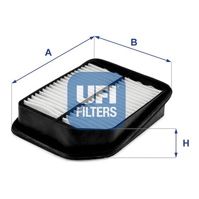 Vzduchový filtr UFI 30.725.00 – Hledejceny.cz