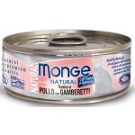 Monge Natural Cat tuňák & kuře & krevety 80 g – Zboží Mobilmania