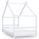 PETROMILA Rám dětské postele bílý masivní borové dřevo – Sleviste.cz