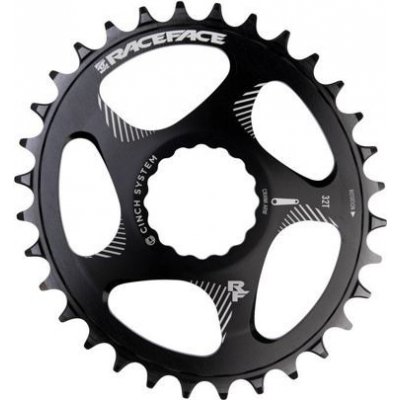 RACE FACE převodník SINGLE Direct Mount OVAL, N/W 30T 10-12SPD černá – Sleviste.cz