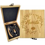 Sablio Dárková sada na víno Nevěsta: 147×168×49 mm – Hledejceny.cz