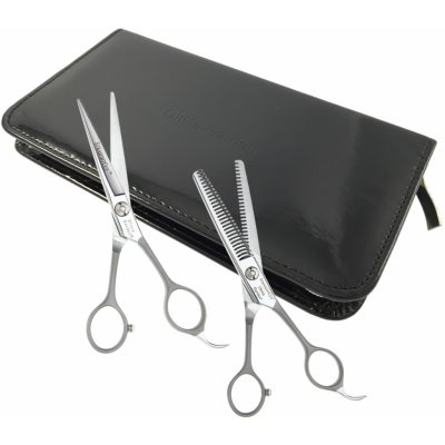 Olivia Garden StraightCut Sada kadeřnických nůžek 5,75" a efilačních nůžek 6,27" – Zboží Dáma