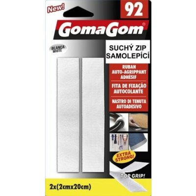 Suchý zip GG 2cmx20cm bílý – Hledejceny.cz