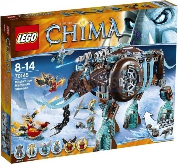 LEGO® CHIMA 70145 Maulův ledový mamut od 2 999 Kč - Heureka.cz