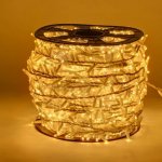 DLED SKNX0102W DecoLED LED světelný řetěz, 100m, teple bílá, 2000 diod, bílý kabel, IP67 SKNX0102W – Hledejceny.cz