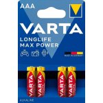 Varta Max Tech AAA 4ks VARTA-4703/4B – Sleviste.cz