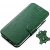 Pouzdro a kryt na mobilní telefon Pouzdro Mobiwear kožené flip Samsung Galaxy A14 - Zelené