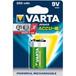 Varta Power 9V 200 mAh 1ks 56722101401 – Zboží Živě