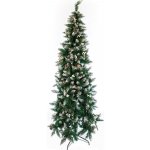 Eurolamp Vánoční stromek SLIM 210 cm jedle EU0178 – Hledejceny.cz