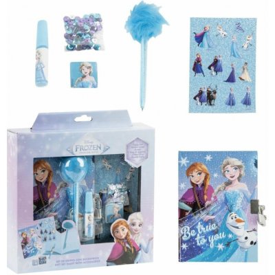 CurePink Kreativní set Disney|Frozen|Ledové království Postavy – Hledejceny.cz