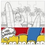 Efko Puzzle The Simpsons Namaluj si malý čtverec – Hledejceny.cz