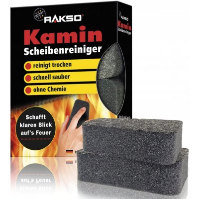 RAKSO Čistič skla nasucho na krby a kamna – HobbyKompas.cz