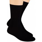 Steven pánské zdravotní ponožky 048 černá