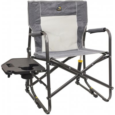 Židle GCI Freestyle Rocker with Side Table šedá – Hledejceny.cz