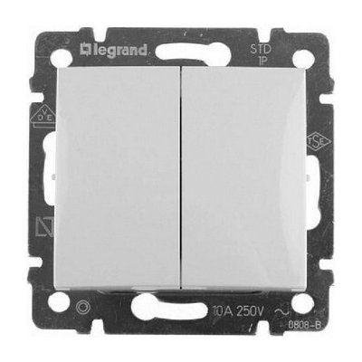 Legrand 770098 VALENA bílá 2x č.6+6 ip44 – Hledejceny.cz
