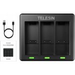 Telesin 3-slot charger for GoPro Hero 9 / Hero 10 GP-BCG-902 – Zboží Mobilmania