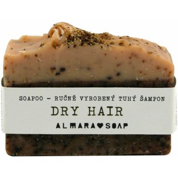 Almara Soap přírodní tuhý Shampoo Dry Hair pro suché a namáhané vlasy 85 g