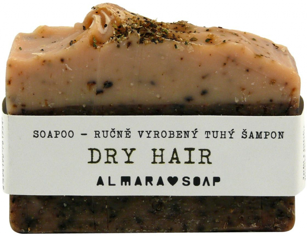 Almara Soap přírodní tuhý Shampoo Dry Hair pro suché a namáhané vlasy 85 g  od 127 Kč - Heureka.cz