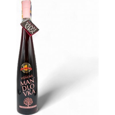 Hustopečská Mandlová Višeň 33% 0,5 l (holá láhev) – Zboží Dáma