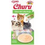 Churu Cat Skin & Coat Chicken & Scallop 4 x 14 g – Zbozi.Blesk.cz
