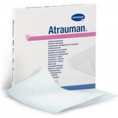 Atrauman Sterilní kompres s mastí 5 x 5cm 10 ks – Zboží Dáma