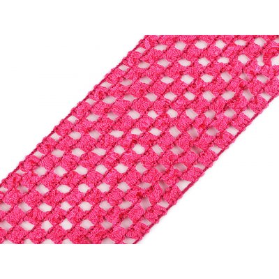 Síťovaná pruženka šíře 70 mm pro výrobu tutu sukýnek Varianta: 9 pink, Balení: 1 m – Zboží Mobilmania