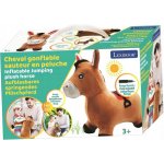 Lexibook nafukovací skákání kůń 2 v1 plastový materiál a plyšové oblečení – Zboží Dáma