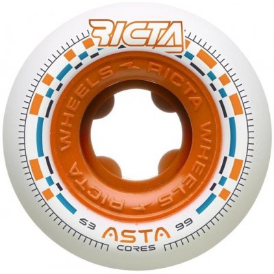 RICTA 53mm Asta Cores White Round 99a Ricta Wheels – Zboží Dáma
