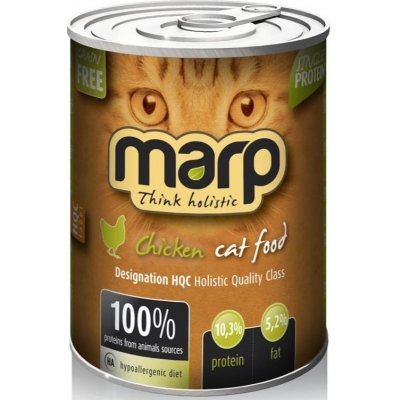 Marp Pure Chicken CAT Can Food 6 x 400 g – Zboží Mobilmania