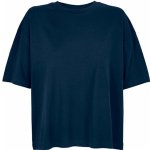 Boxy Dámské tričko Námořnická modrá – Sleviste.cz
