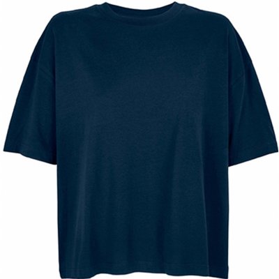 Boxy Dámské tričko Námořnická modrá – Sleviste.cz