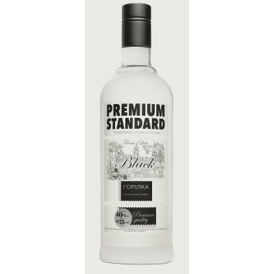 Absolutnyj standard Vodka Premium Black 40% 0,75 l (holá láhev) – Hledejceny.cz