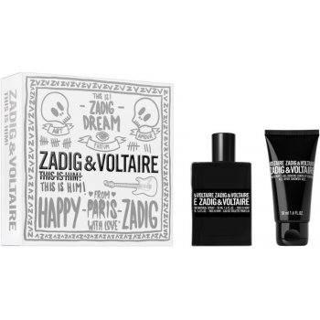 Zadig & Voltaire This is Him! pro muže EDT 50 ml + sprchový gel 100 ml dárková sada