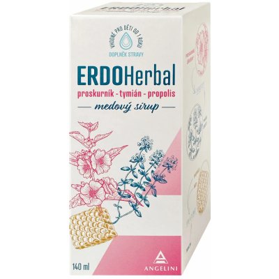 ERDOHerbal medový sirup 140 ml – Hledejceny.cz