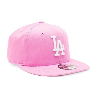 New Era 9FIFTY MLB League Essential Los Angeles Dodgers Wild Rose Pink / White – Zboží Mobilmania