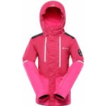 ALPINE PRO ZARIBO ptx Dětská lyžařská bunda s membránou růžová – Zboží Dáma