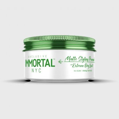 Immortal NYC Matte Styling Pomade Extreme Dry Look matná pomáda na vlasy 150 ml – Zboží Dáma