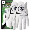 Footjoy Weathersof Womens Golf Glove Levá Bílá ML 2ks